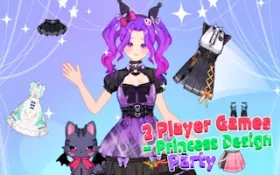 2 Player Games - Princess Design Party