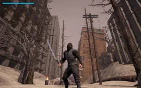 Ashen Ninja - Rust and Katana