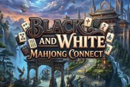 Black and White Mahjong Connect