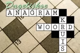 Dagelijkse Anagram Kruiswoord