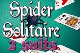 Spider Solitaire 2 suits