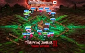 Terrifying Zombies Tower Defense II