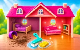Tidy Up the Dollhouse