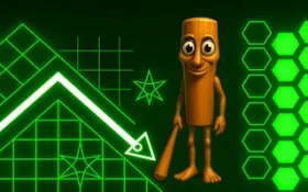 Tung Tung Sahur in Geometry Dash
